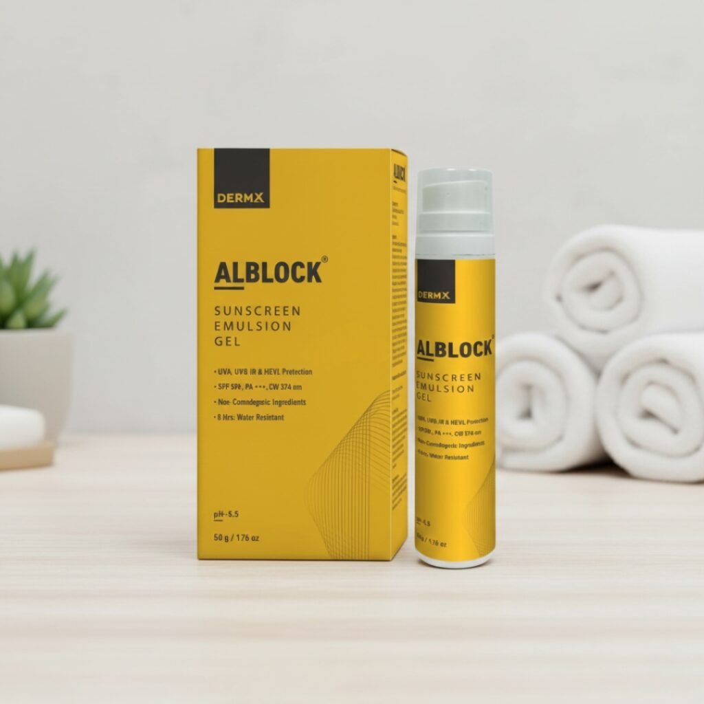 Alblock Kal ALBLOCK Sunscreen Gel, Uses, Price, Review, Benefits, Composition ...