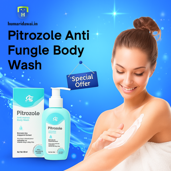 pitrozole body wash