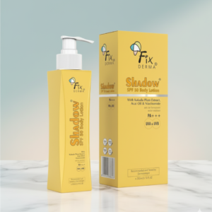 Fixderma Shadow Sunscreen Body Lotion with SPF 50 PA+++, View Uses, Price, Benefits, Side Effects