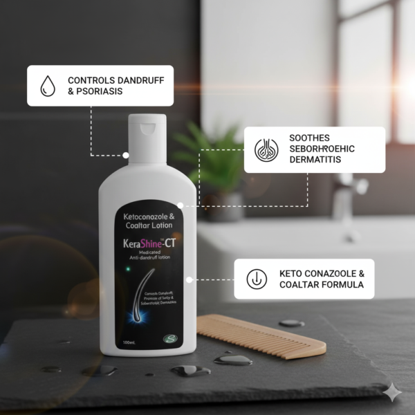Kerashine-CT Anti-Dandruff Lotion, View Uses, Price, Review - Image 3
