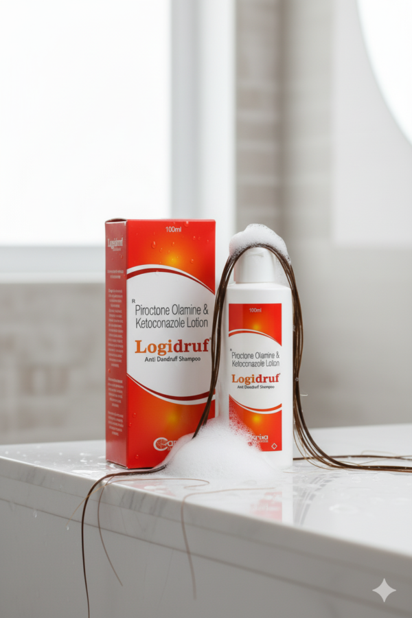Logidruf Anti Dandruff Shampoo 100ml, View Uses, Price, Review