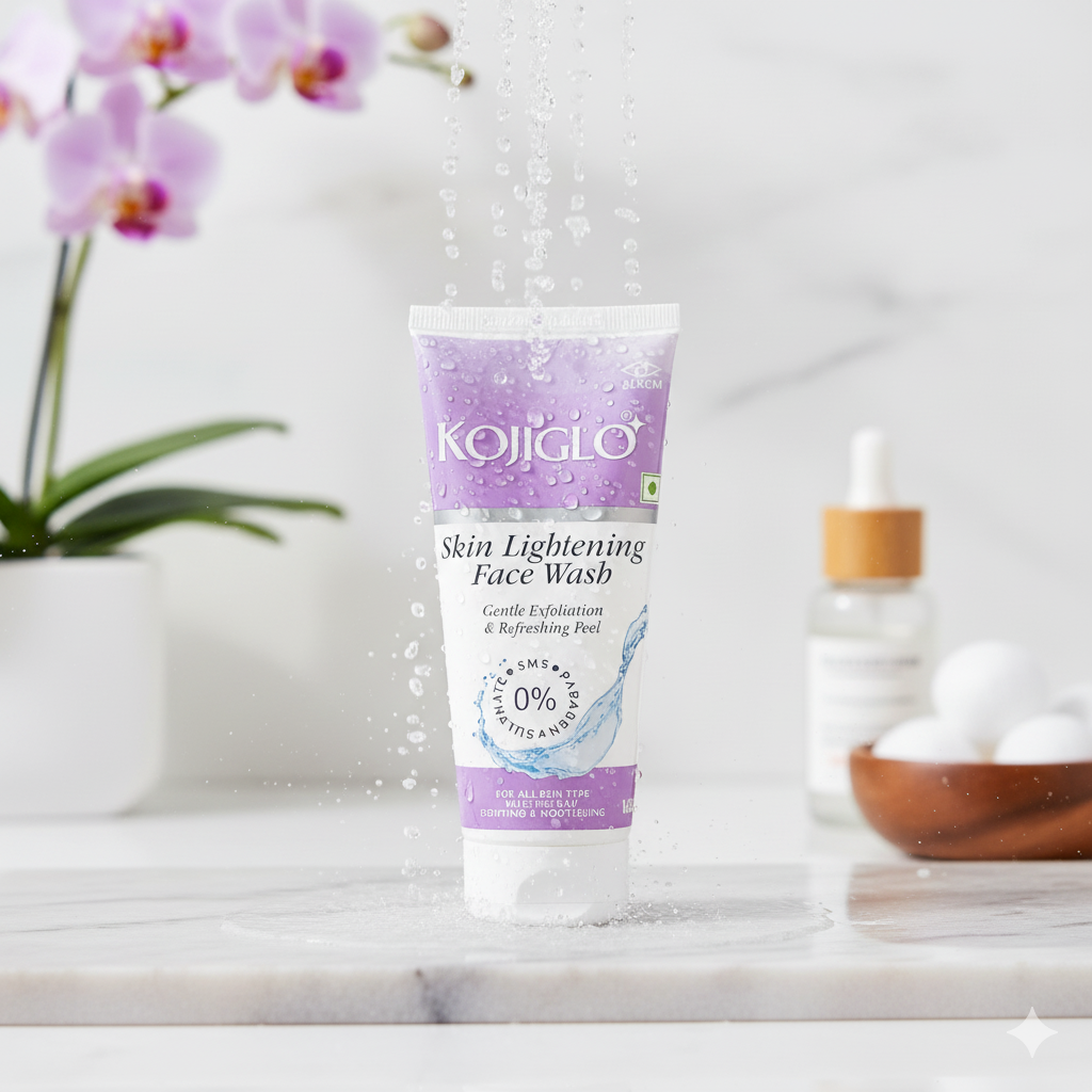 Kojiglo skin lightening Face wash, View Uses, Price, Review, Buy Online