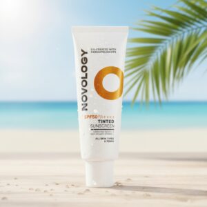 Novology Spf50 Pa++++ Tinted Sunscreen