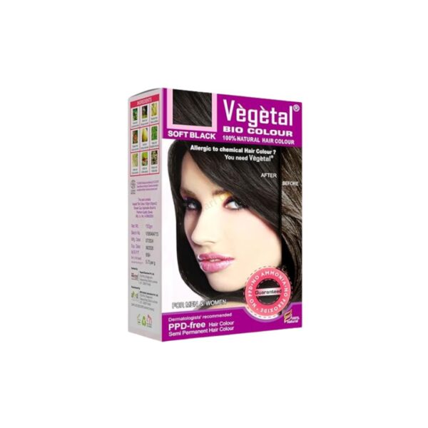 Vegetal Bio Hair Colour Soft Black