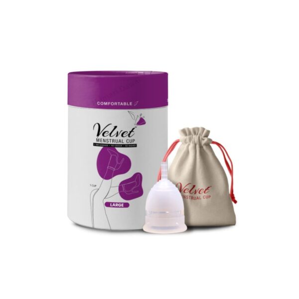 Velvet Menstrual Cup for Women – Large Size