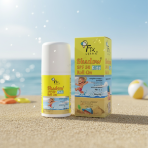Fixderma Shadow SPF 50 Roll on Sunscreen for Kids
