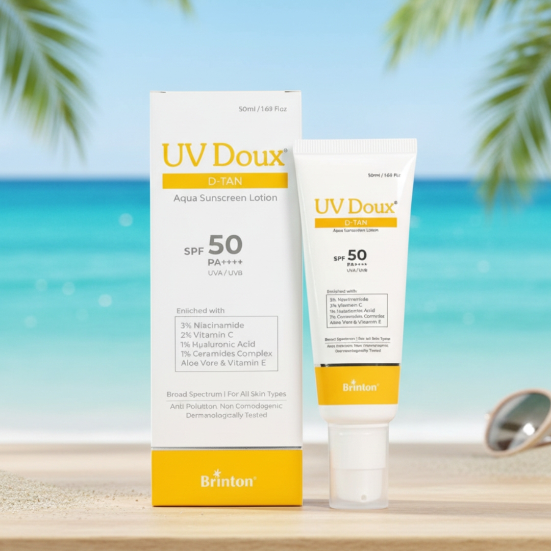 UV Doux D-Tan Aqua Sunscreen Lotion