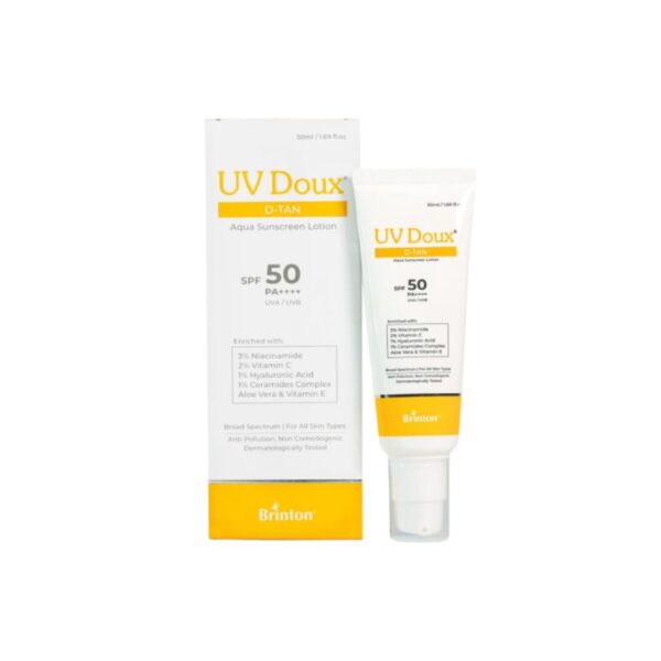 UV Doux D-Tan Aqua Sunscreen Lotion SPF 50 PA++++