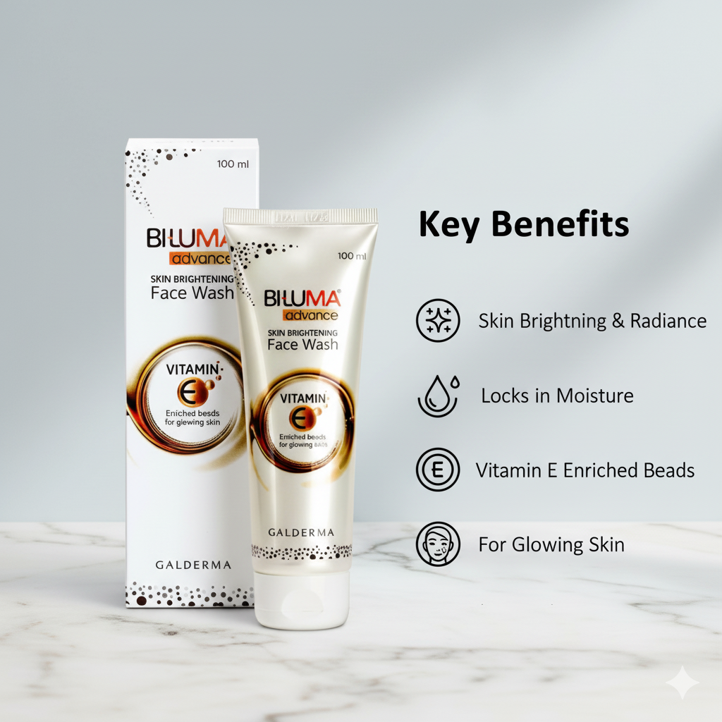 Biluma Advance Skin Brightening Face Wash, Uses, Price, Benefits, Review - Image 3