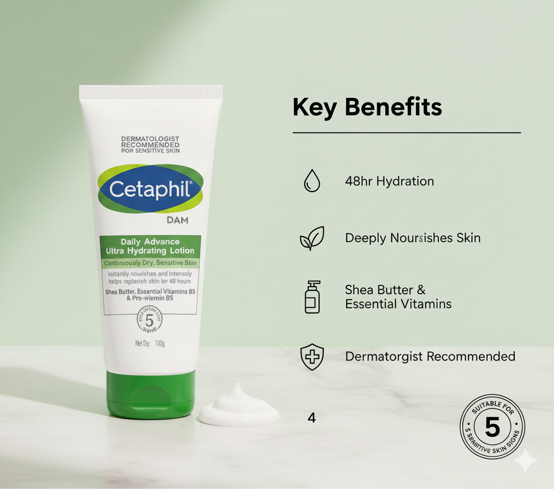Cetaphil Daily Advance Ultra Hydrating Lotion