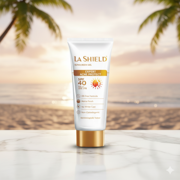 La Shield SPF 40 Sunscreen Gel, View Uses, Price, Benefits, Review in Hindi - Image 2