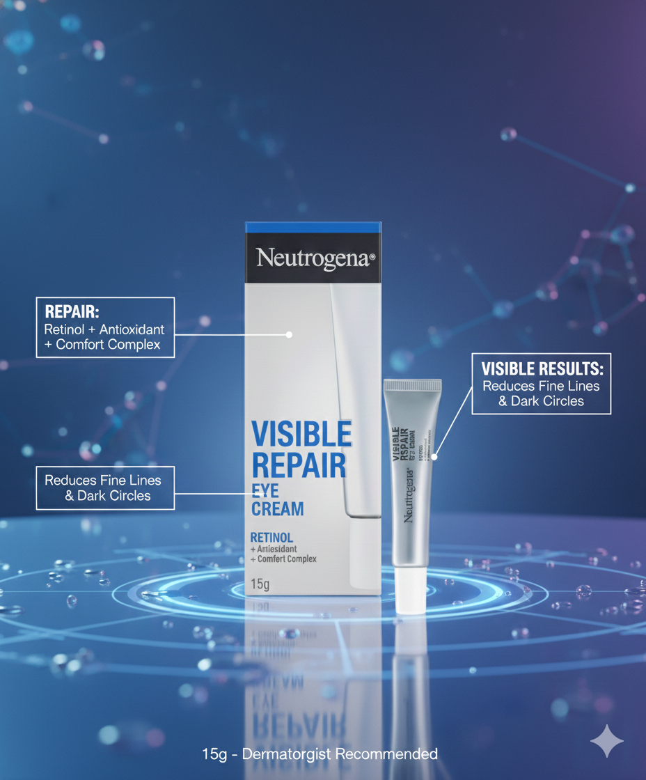 Buy Neutrogena Visible Repair Eye Cream Online, View Uses, Price, Benefits, Side Effects, Buy Online - Image 3