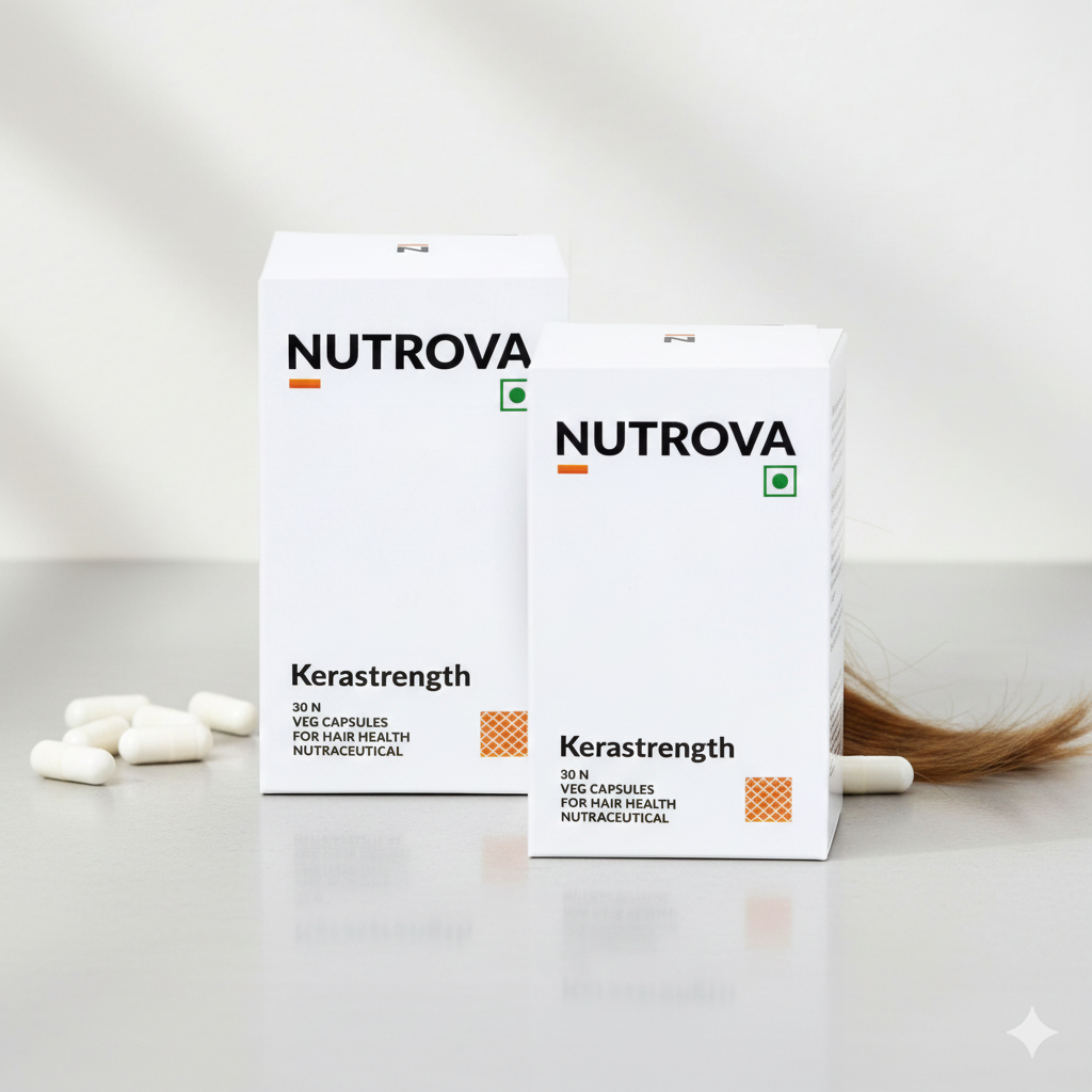 Buy Nutrova Kerastrength Capsule Online, View Uses, Price, Benefits, Side Effects