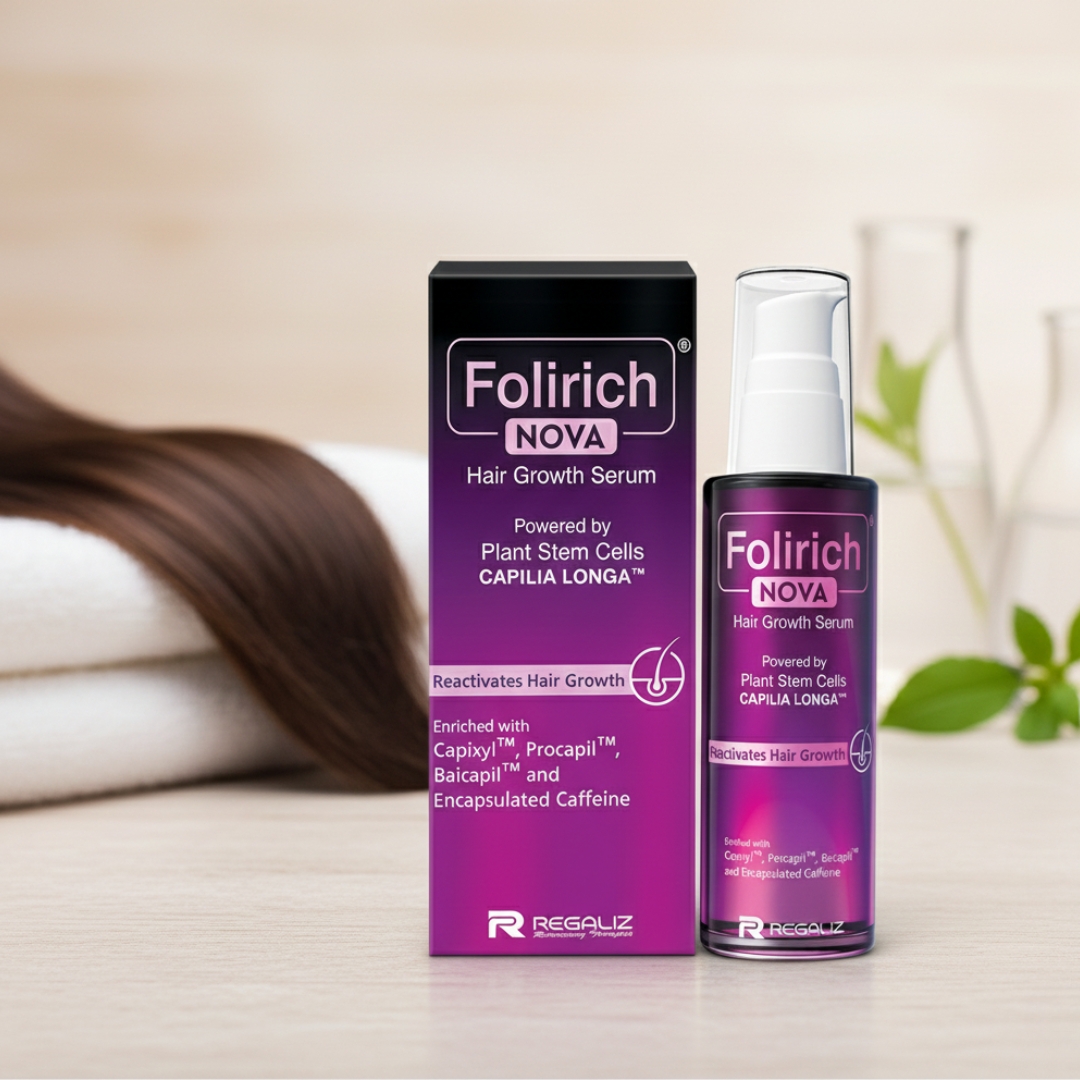 Buy Regaliz Folirich Nova Hair Growth Serum Online, View Uses, Price, Benefits, Review