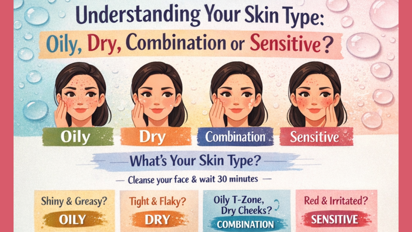 Understanding Your Skin Type: Oily, Dry, Combination or Sensitive ...