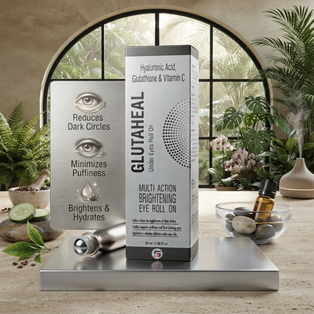 GLUTAHEAL Under Eyes Roll On Key Benefits