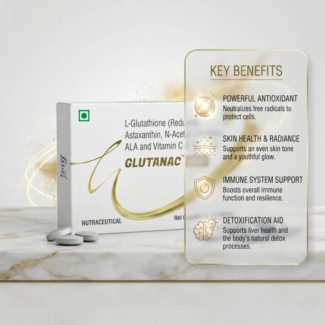 Glutanac 1000 Glutathione Astaxanthin 30 Tabs - Image 2
