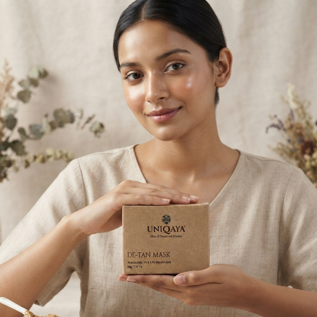 Uniqaya Radiance-Boosting De-Tan Mask
