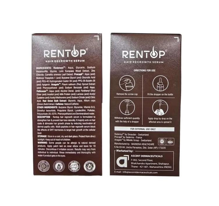 Rentop Hair Regrowth Serum