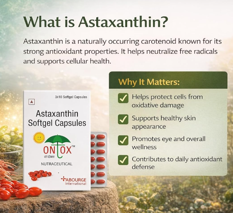 Astaxanthin 4 mg Softgel Capsules