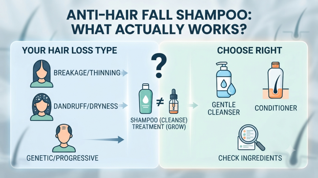 How to Choose the Right Anti-Hair Fall Shampoo