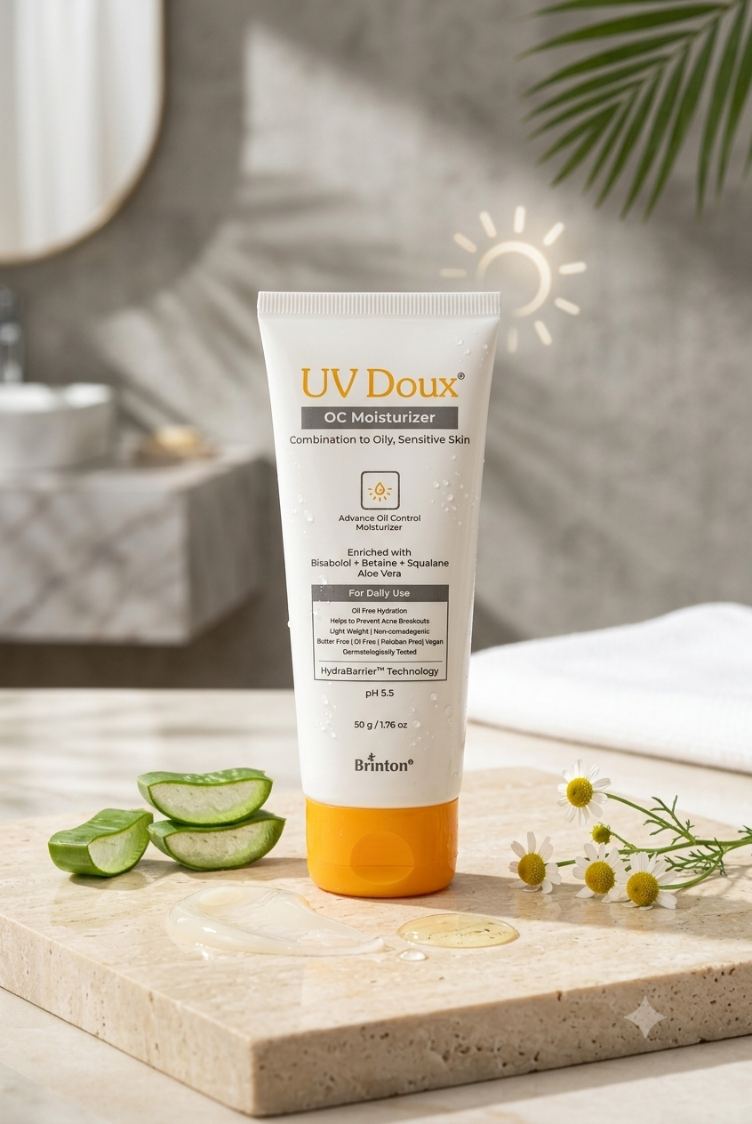 Brinton UV Doux OC Moisturizer for Oily & Combination Skin