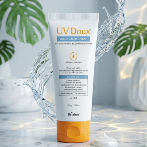 Brinton UV Doux Aqua Lightweight Moisturizer for Dry Skin | Daily Hydration