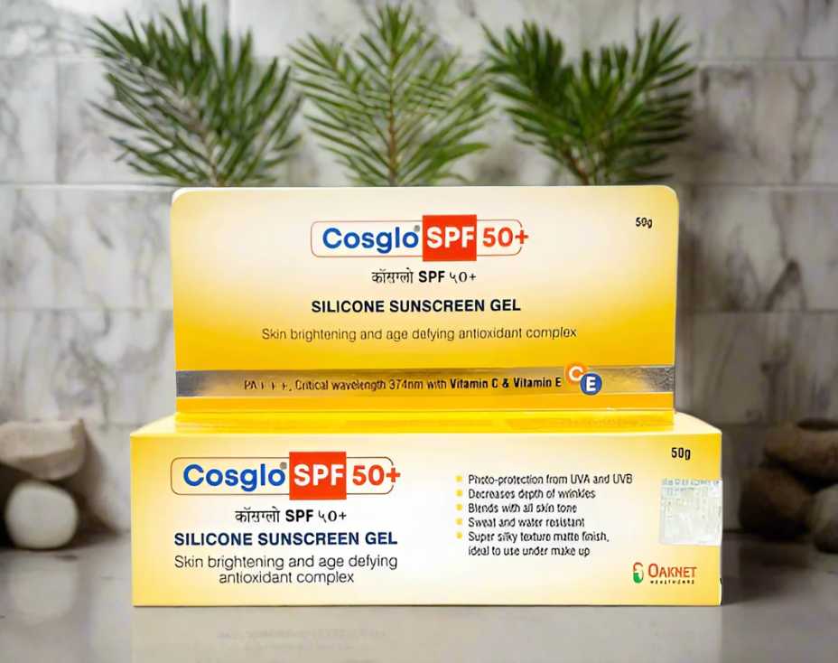 Cosglo Silicone Sunscreen Gel SPF 50+