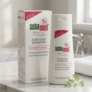 Sebamed Hair Care Everyday Shampoo, Sebamed Everyday Shampoo, Sebamed shampoo, gentle daily shampoo, everyday hair cleanser, shampoo for frequent washing, scalp cleansing shampoo, mild hair shampoo, daily hair care, gentle scalp shampoo, Sebamed hair care, hair cleansing product