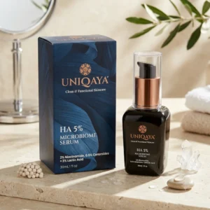 Uniqaya HA 5% Microbiome Serum | Hydrating Facial Serum